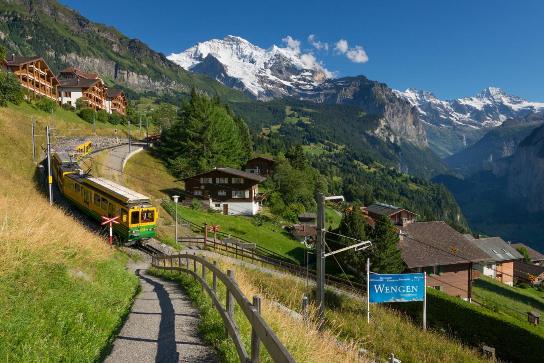 Chalet Bergkristall Wengen Exterior foto