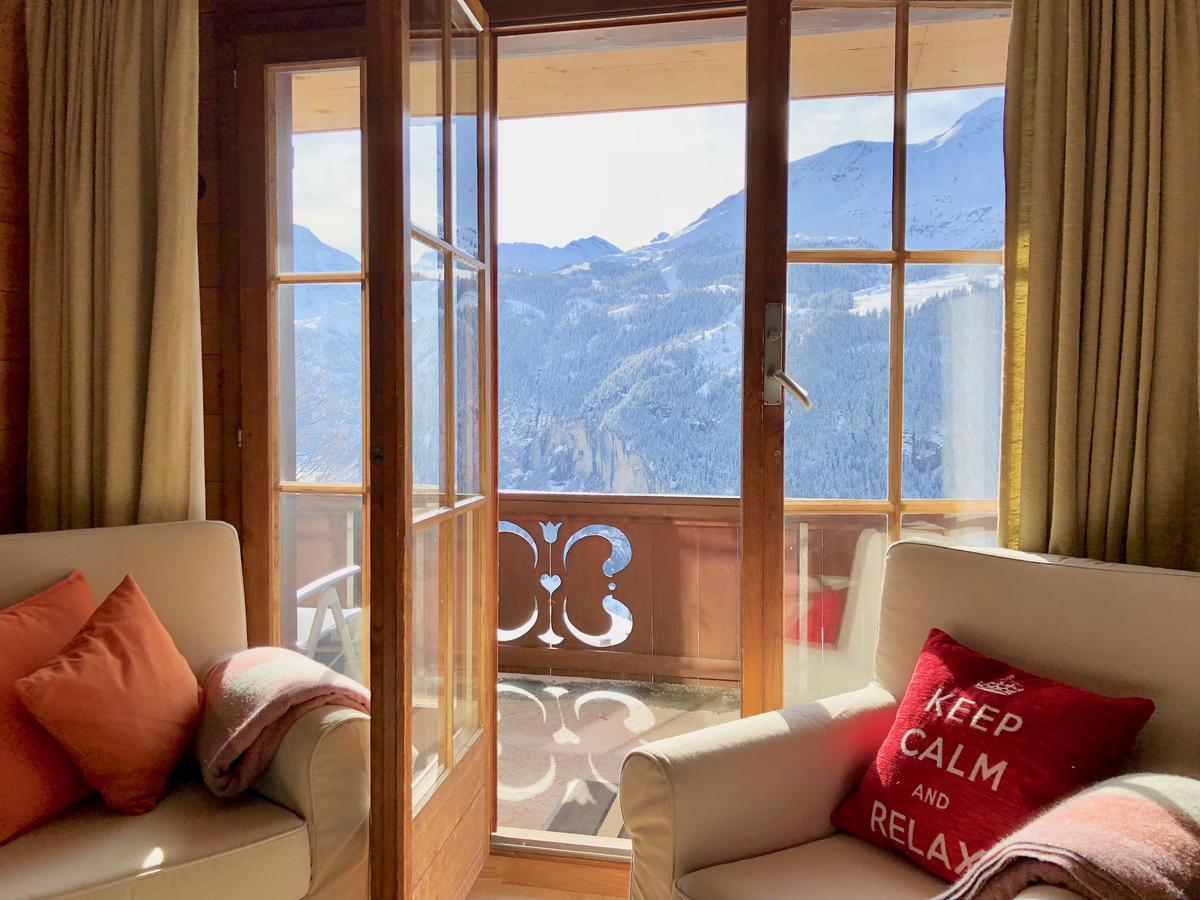 Chalet Bergkristall Wengen Exterior foto